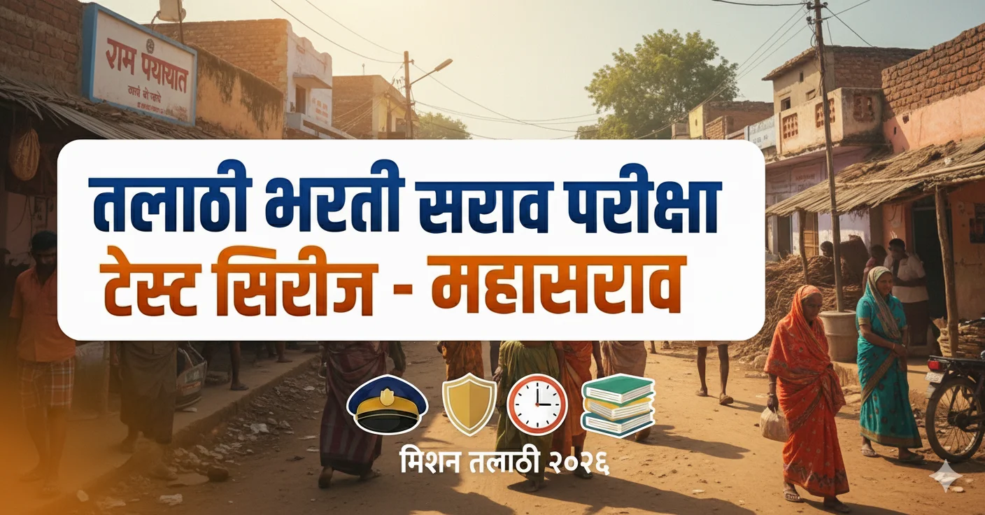 Talathi Bharati - MPSC Group C Pre Test Series 2026